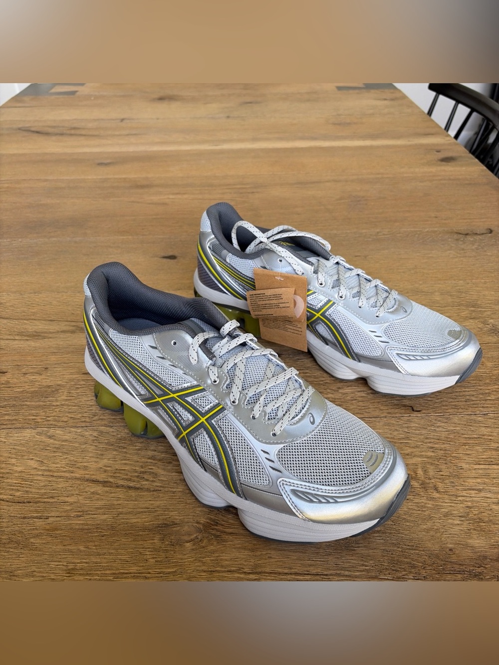 Size 12 Men’s ASICS Gel Kinetic Fluent Glacier Grey 1203A591-020 - Picture 8 of 9